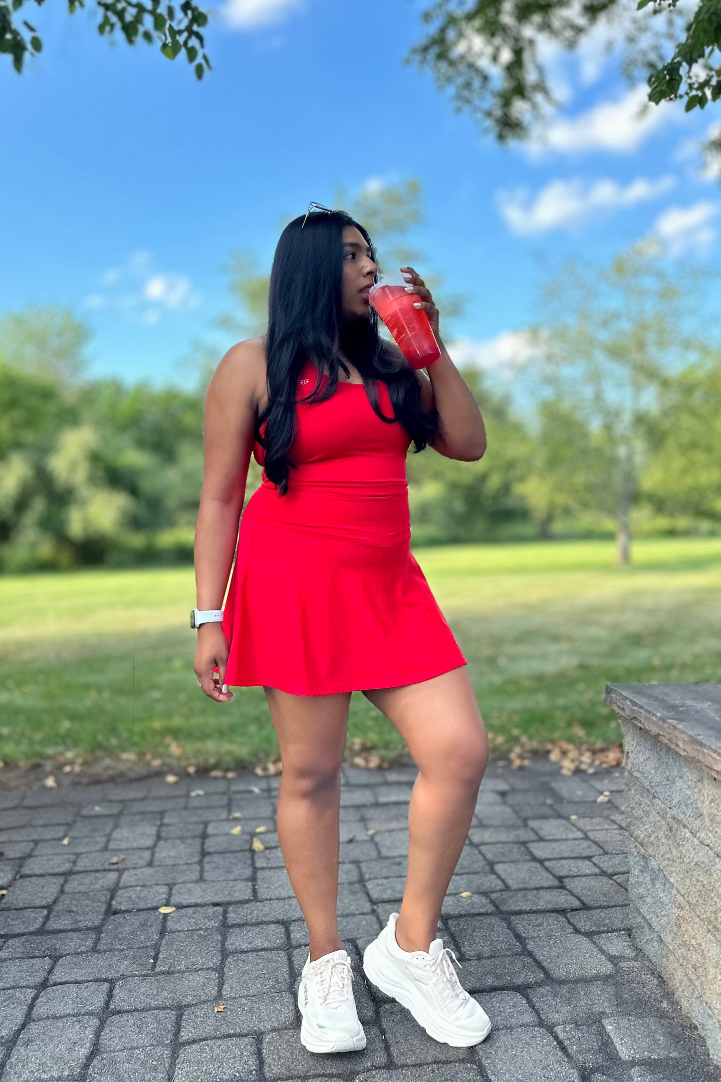 Dog Mom Set — Scarlet Red
