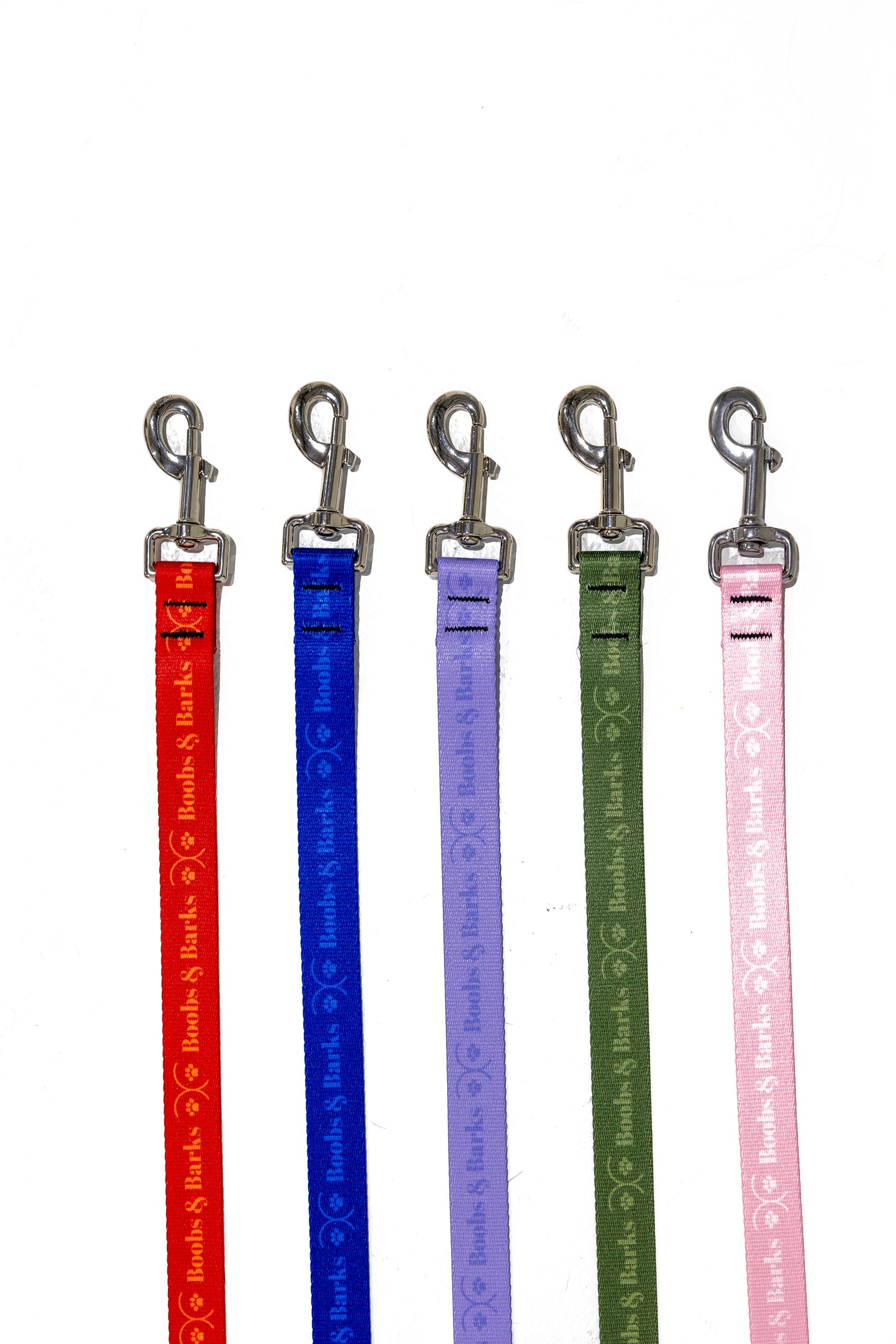 Classic 4ft B&B Dog Leash — Bubblegum Pink