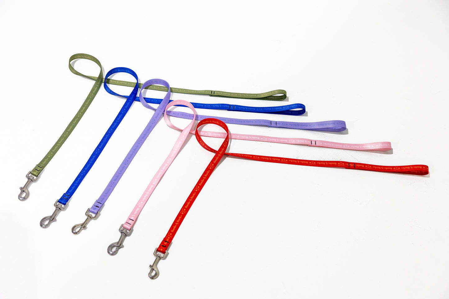Classic 4ft B&B Dog Leash — Bubblegum Pink