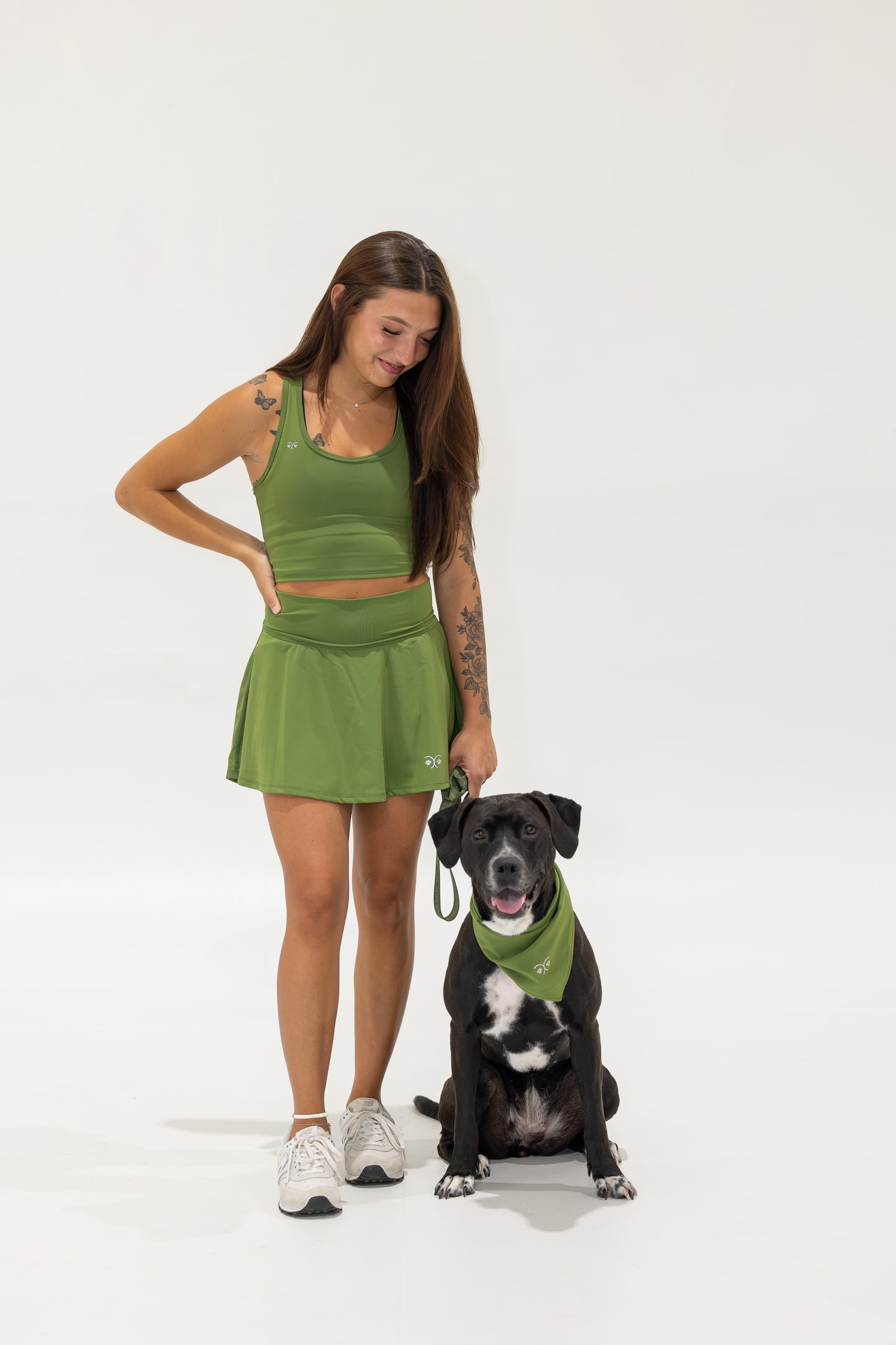 Dog Mom Set — Forest Green