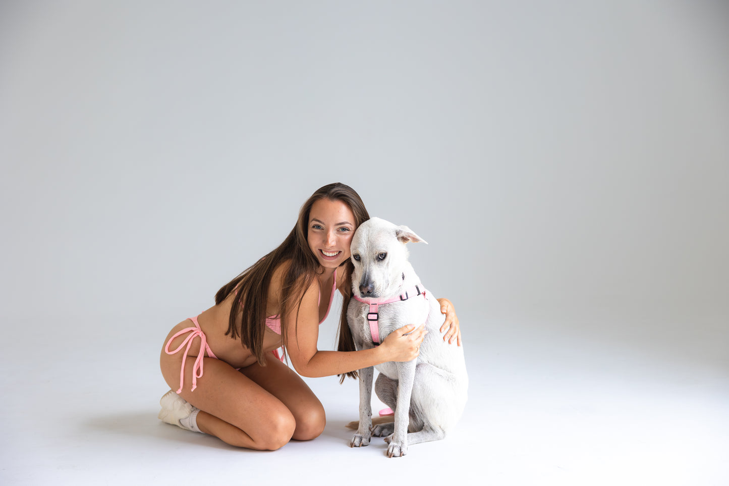 String Bikini Top — Bubblegum Pink