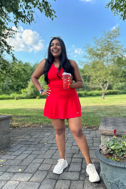 Dog Mom Set — Scarlet Red