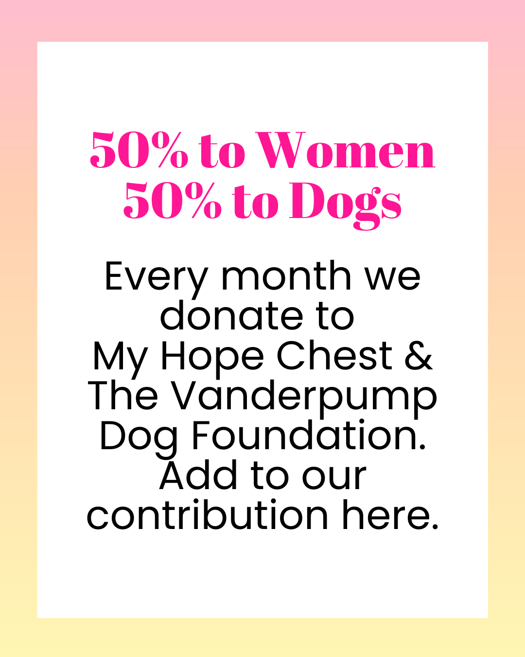 One-Time Donation