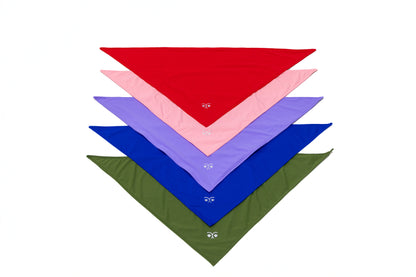 Durable Dog Bandana — Lavender Purple