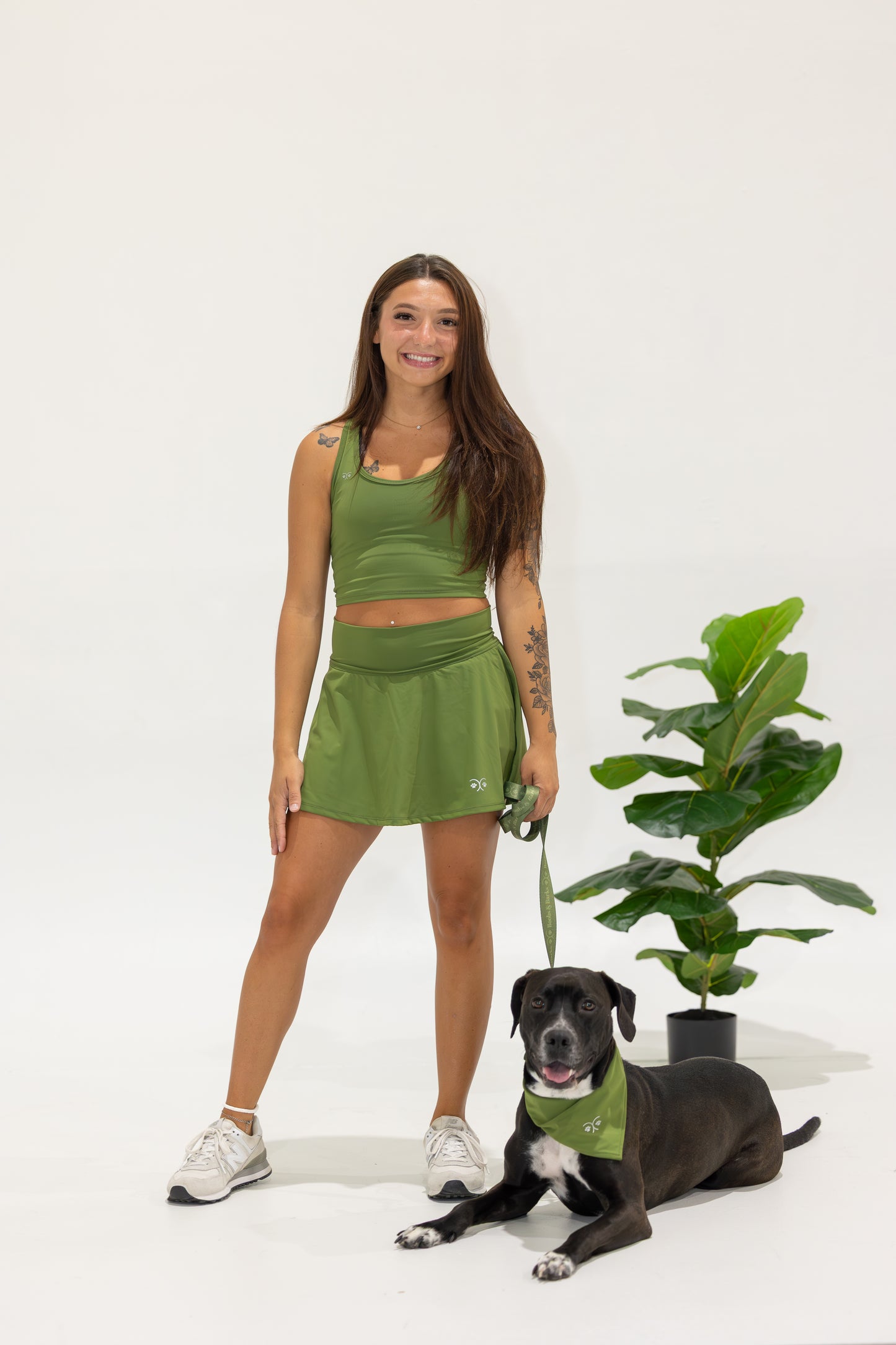 Dog Mom Set — Forest Green