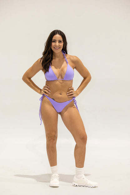 String Bikini Bottom — Lavender Purple